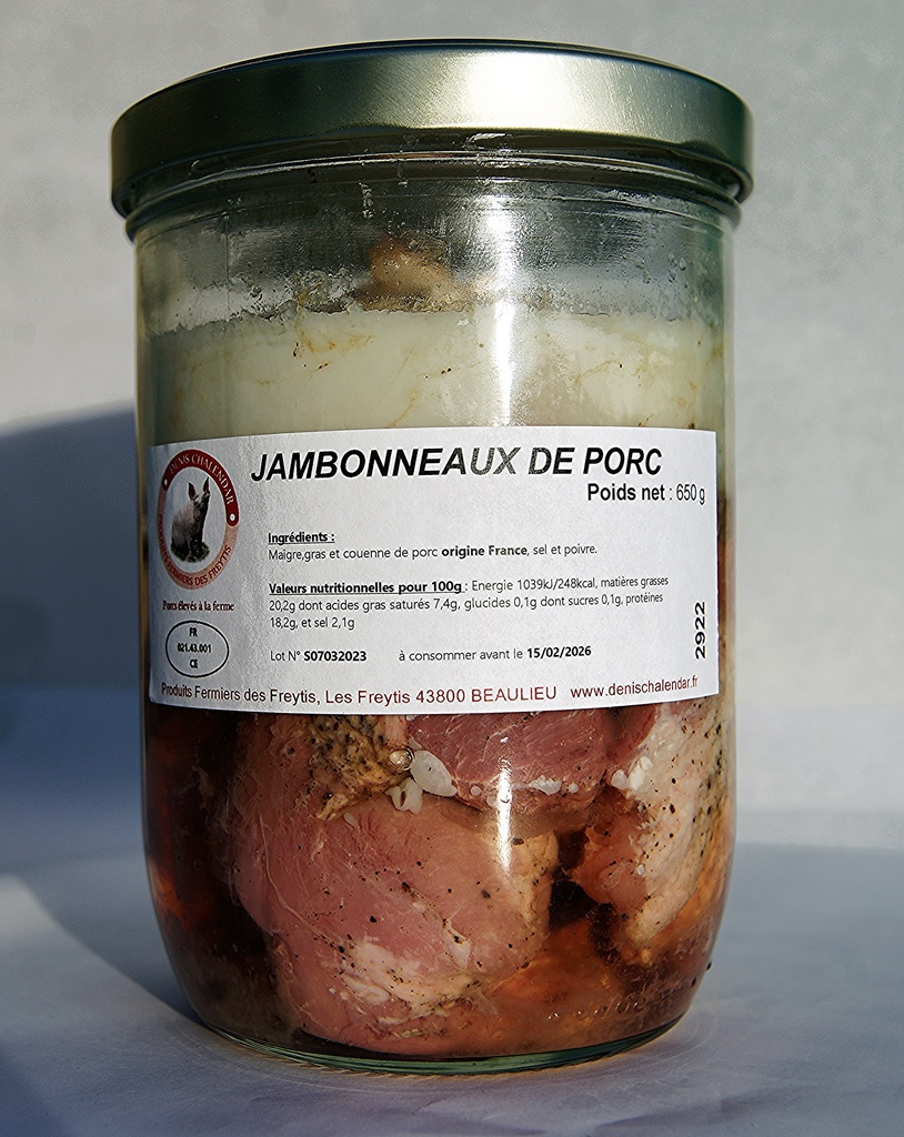 Jambonneau 650 gr Chalendar